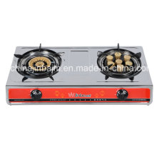 2 Burner 7-Eye Stainless Steel 710mm Gas Cooker